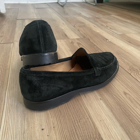 Coach Black Suede Women’s Slip-On Loafers - Picture 3 of 11